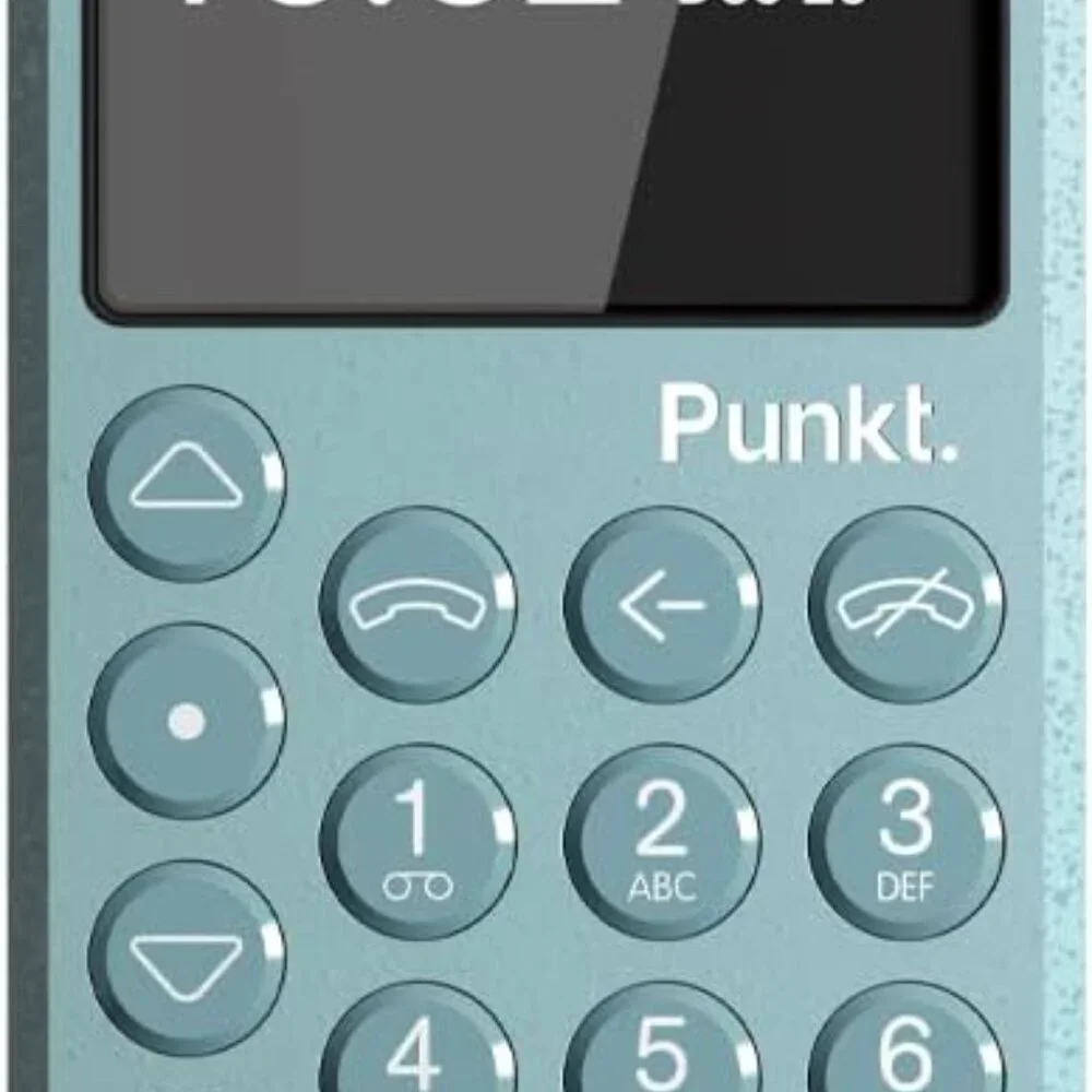 Punkt MP02 Used Working Minimalist Dumb Phone Light Blue